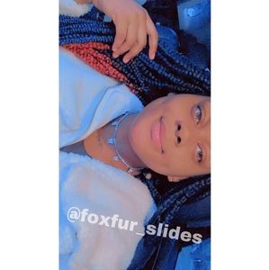 Sliver butterfly necklace/choker